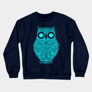 Geometric Owl 3 Crewneck Sweatshirt